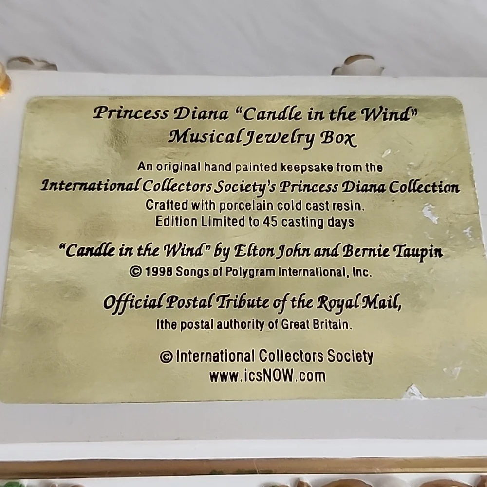 International Collector Society princes diana